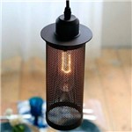 Ficha técnica e caractérísticas do produto Pendente Retro Industrial Vidro Loft Luminária Vintage Lustre Design Edison Lm1792 - Eluminarias