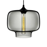 Ficha técnica e caractérísticas do produto Pendente Retro Industrial Vidro Loft Luminária Vintage Lustre Design Edison LM1822