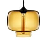 Ficha técnica e caractérísticas do produto Pendente Retro Industrial Vidro Loft Luminária Vintage Lustre Design Edison Lm1820