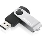 Ficha técnica e caractérísticas do produto PenDrive 64GB MultiLaser Twist Preto USB PD590