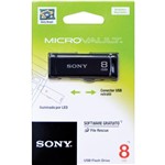 Ficha técnica e caractérísticas do produto Pendrive 8GB USB Sony Retrátil USM8GR - Sony-35