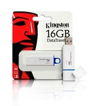 Ficha técnica e caractérísticas do produto Pendrive Kingston Datatraveler G4 DTIG4 - 16GB