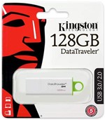 Ficha técnica e caractérísticas do produto Pendrive Kingston Datatraveler G4 DTIG4 - 128GB