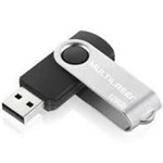 Ficha técnica e caractérísticas do produto PenDrive Multilaser 128GB Twist - PD591 USB - Multilaser'