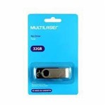 Ficha técnica e caractérísticas do produto PenDrive Multilaser 32GB Twist - PD589 USB - Multilaser'