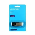 Ficha técnica e caractérísticas do produto PenDrive Multilaser 32GB Twist - PD589 USB