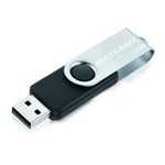 Ficha técnica e caractérísticas do produto Pendrive Multilaser PD588 TWIST USB 2.0 16GB Preto