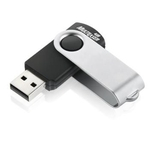Ficha técnica e caractérísticas do produto Pendrive Multilaser USB Twist 4GB - Preto