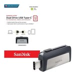 Ficha técnica e caractérísticas do produto Pendrive Sandisk 32gb Dual Type-c