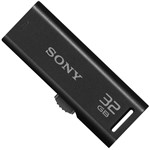 Ficha técnica e caractérísticas do produto Pendrive Sony 32gb Retrátil Preto - Usm32gr