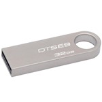 Ficha técnica e caractérísticas do produto Pendrive USB 2.0 - 32GB - Kingston DataTraveler SE9 - DTSE9H/32GB / DTSE9H/32GBZ