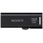 Ficha técnica e caractérísticas do produto Pendrive USB 2.0 - Sony Retratil - Preto - 32GB - USM32GR