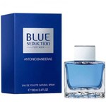 Ficha técnica e caractérísticas do produto Perfume Antonio Banderas Blue Seduction Masculino 100ML
