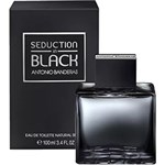 Perfume Antonio Banderas Seduction In Black Masculino Eau de Toilette 100ml