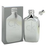 Ficha técnica e caractérísticas do produto Perfume Feminino Ck One Platinum (Unisex) Calvin Klein Eau de Toilette - 100 Ml