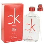 Ficha técnica e caractérísticas do produto Perfume Feminino Ck One Red Calvin Klein Eau de Toilette - 100 Ml