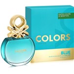 Ficha técnica e caractérísticas do produto Perfume Feminino Colors Blue Benetton Eau de Toilette 80ml