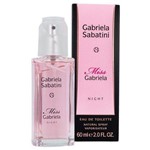 Ficha técnica e caractérísticas do produto Perfume Gabriela Sabatini MISS Gabriela NIGHT Feminino 60ML Eau de Toilette