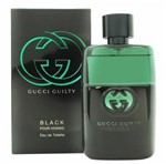 Ficha técnica e caractérísticas do produto Perfume Gucci Guilty Black Pour Homme Eau de Toilette Masculino 50ML