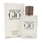 Ficha técnica e caractérísticas do produto Perfume Masculino Acqua Di Gio Eau de Toilette 50ml - Giorgio Armani
