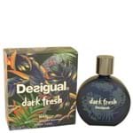 Ficha técnica e caractérísticas do produto Perfume Masculino Dark Fresh Desigual 100 Ml Eau Toilette