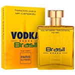 Ficha técnica e caractérísticas do produto Perfume Masculino Vodka Brasil Amarelo Paris Elysees 100ml