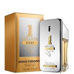 Ficha técnica e caractérísticas do produto Perfume One Million Lucky Masculino Eau de Toilette - Paco Rabanne 100 ML - 50 Ml