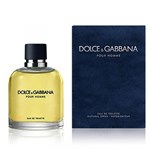 Ficha técnica e caractérísticas do produto Perfume Pour Homme Masculino Eau de Toilette 125ml - Dolce Gabbana