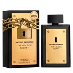 Ficha técnica e caractérísticas do produto Perfume The Golden Eau de Toilette Masculino 200ml - Secret Antonio Banderas