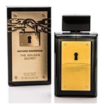 Ficha técnica e caractérísticas do produto Perfume The Golden Eau de Toilette Masculino 100ml - Secret Antonio Banderas