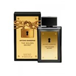 Ficha técnica e caractérísticas do produto Perfume The Golden Secret 100ml Edt Masculino Antonio Banderas