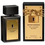 Perfume The Golden Secret Eau de Toilette Antonio Banderas 50ml Masculino