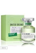 Ficha técnica e caractérísticas do produto Perfume United Dreams Live Free Her 80ml