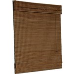 Ficha técnica e caractérísticas do produto Persiana de Bamboo Roman Shade (160x160cm) Zebrano - Euroflex