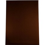 Ficha técnica e caractérísticas do produto Persiana de Poliéster Rolô Blackout (120x160cm) Chocolate - Evolux