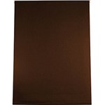 Persiana de Poliéster Rolô Blackout (160x220cm) Chocolate - Evolux