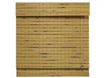 Persiana para Home Office/Quarto/Sala Caramelo - Romana Bambu 120x160cm - Topflex Persianas