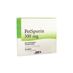 Ficha técnica e caractérísticas do produto Petsporin 300mg -12 Comprimidos _ Mundo Animal