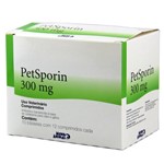 Ficha técnica e caractérísticas do produto Petsporin 300mg Antibiótico Cães e Gatos C/ 120 Comp. - Mundo Animal