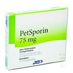 Ficha técnica e caractérísticas do produto Petsporin 75mg (12 Comprimidos) - Mundo Animal