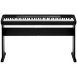 Ficha técnica e caractérísticas do produto Piano Digital 88 Teclas Casio Cdp130 Bk + Estante