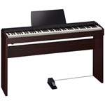 Ficha técnica e caractérísticas do produto Piano Digital Roland F-20 Marrom com 88 Teclas Conexão USB e 3 Níveis de Sensibilidade