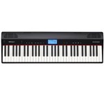 Ficha técnica e caractérísticas do produto Piano Digital Roland GO-61P Preto 61 Teclas 128 Nota de Polifonia com Bluetooth