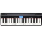 Ficha técnica e caractérísticas do produto Piano Digital Roland GO-61P Preto 61 Teclas 128 Notas de Polifonia com Bluetooth