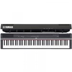 Ficha técnica e caractérísticas do produto Piano Digital Yamaha P125 Preto