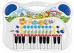 Ficha técnica e caractérísticas do produto Piano Musical Infantil Animais Azul 6407 Braskit