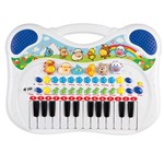 Ficha técnica e caractérísticas do produto Piano Musical Infantil Animais Azul - Braskit