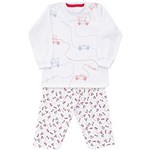 Ficha técnica e caractérísticas do produto Pijama de Moletinho 1 Dedeka Homewear Branco