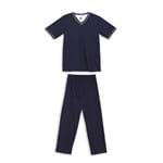Ficha técnica e caractérísticas do produto Pijama Lupo Longo Masculino (Adulto) Tamanho: G | Cor: Marinho