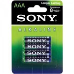 Ficha técnica e caractérísticas do produto Pilha Alcalina AAA AM4L - B4D SONY Caixa C/48 Pilhas (cartela C/4)